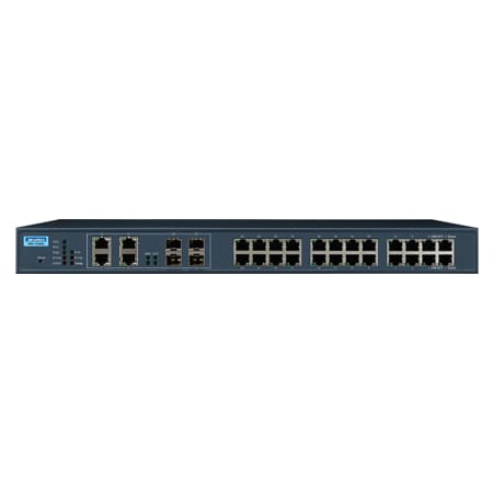B+B Smartworx 24Ge+4G Combo Managed Ethernet Switch, -40-70 Degree EKI-7428G-4CI-AE